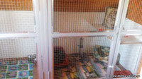 Клетки - витрины для шиншилл, дегу, грызунов, вольеры для животных