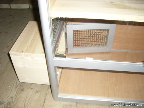 Клетки - витрины для шиншилл, дегу, грызунов, вольеры для животных