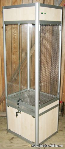 Вольер для игрунки с тумбой