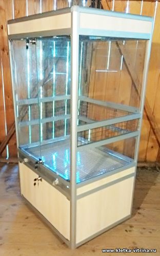 Вольер для попугая жако