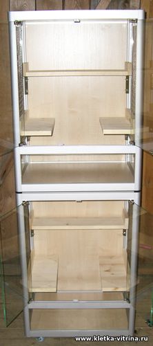 Клетки - витрины для шиншилл, дегу, грызунов, вольеры для животных