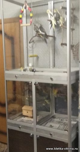 Вольер для попугаев